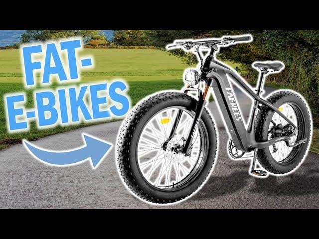 Beste E-BIKES FATBIKES 2024 | Top 3 E Bikes mit breiten Reifen