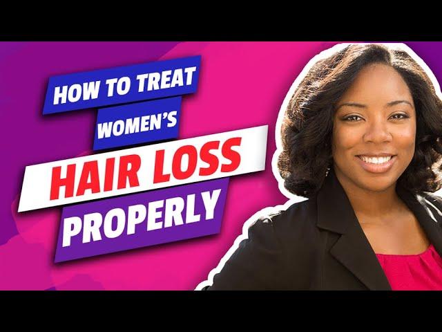 Women Hair Loss - How To Treat Women's Hair Loss