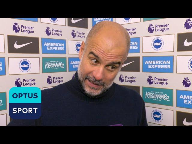 'Maybe another team deserves it' | Pep Guardiola on Premier League title 