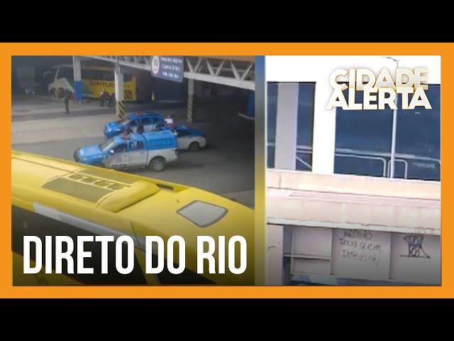 Ônibus é sequestrado na rodoviária do Rio; 17 pessoas são mantidas reféns