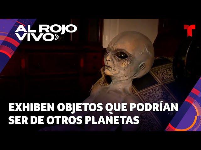 Exhiben objetos que podrían venir de otros planetas en museo privado de Ciudad de México