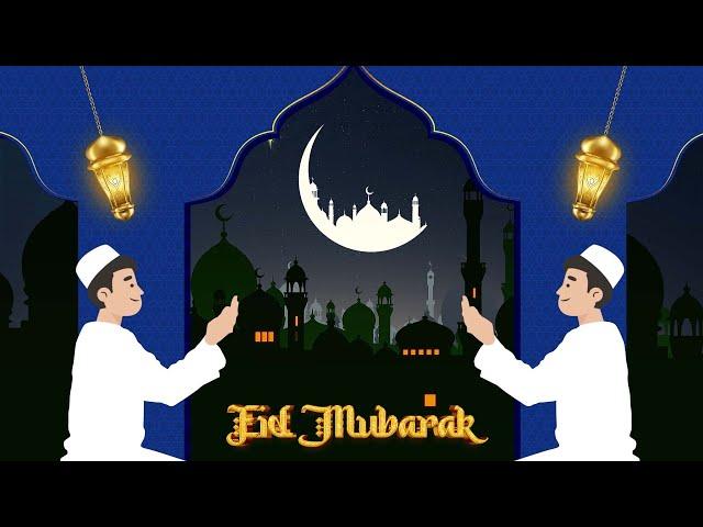 Eid Mubarak : EID MUBARAK - Animation/Motion graphics VIDEO #Eid #mubarak #motion #animation