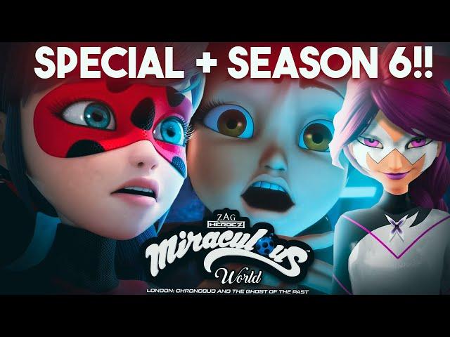 WE ARE GONNA SEE FUTURE LILA IN THE SPECIAL?! + SEASON 6 ! - Miraculous Ladybug Spoilers!