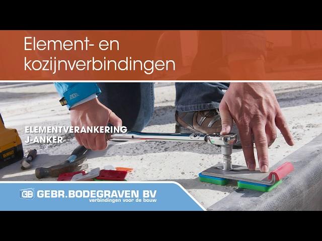 Elementverankering J-anker