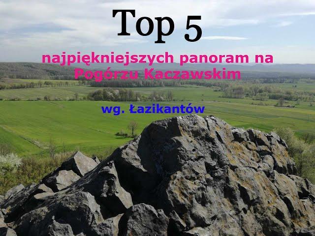 Najpiękniejsze panoramy Pogórza Kaczawskiego wg. Łazikantów #top5