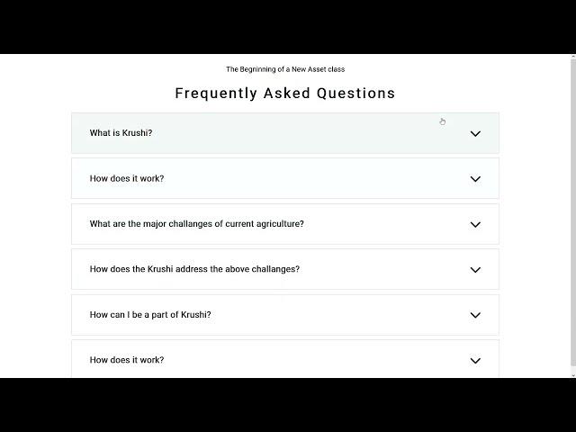 How to Make FAQ Page Design using HTML and CSS