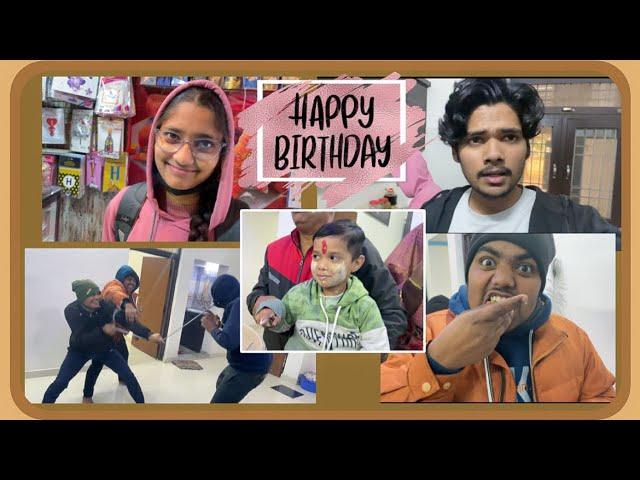 Happy Birthday Bhanje Raja (Anuj)  | The Roamer Amit | #vlog - 7