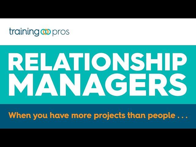 TrainingPros Relationship Managers