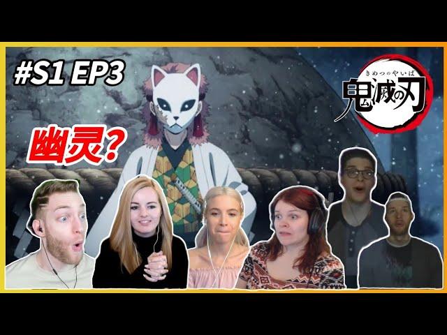 Demon Slayer S1 EP3 REACTION MASHUP | TANJIRO VS SABITO!!! 