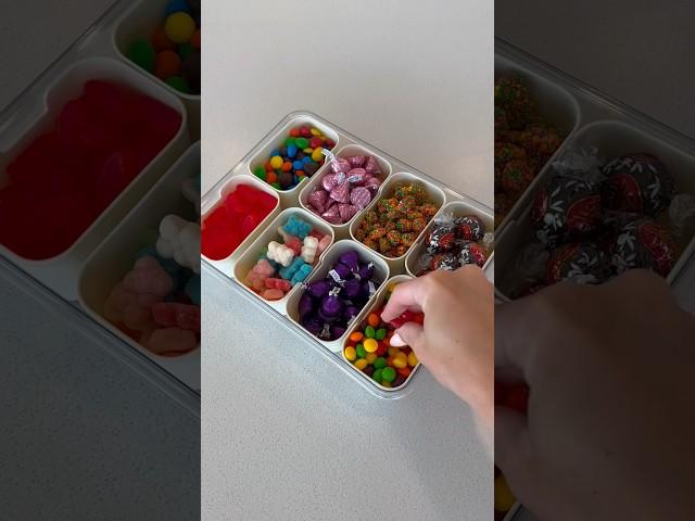 *SATISFYING* MOVIE NIGJT CANDY TRAY!! #satisfying #restock #asmr #candy #amazonstorefront