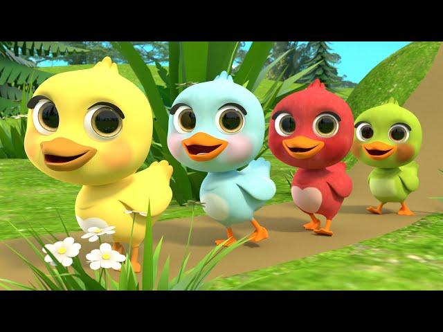 5 Little Ducks song | Newborn Baby Songs & Nursery Rhymes