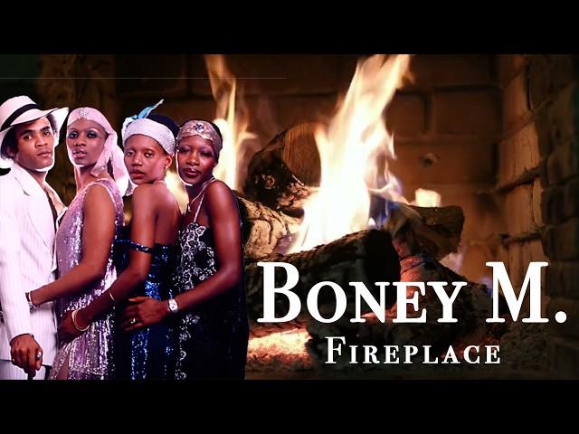 Boney M. - Oh Christmas Tree (Fireplace | Christmas Video)