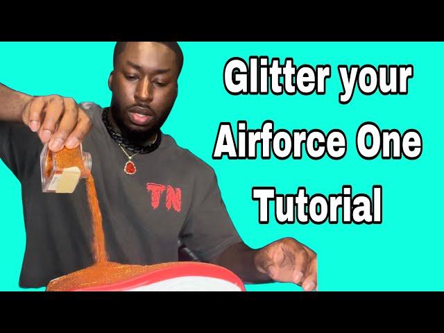 How to Glitter shoes without cracking | Tutorial|