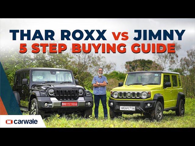 Mahindra Thar Roxx 4x4 vs Maruti Jimny 4x4 | Don't get it Wrong