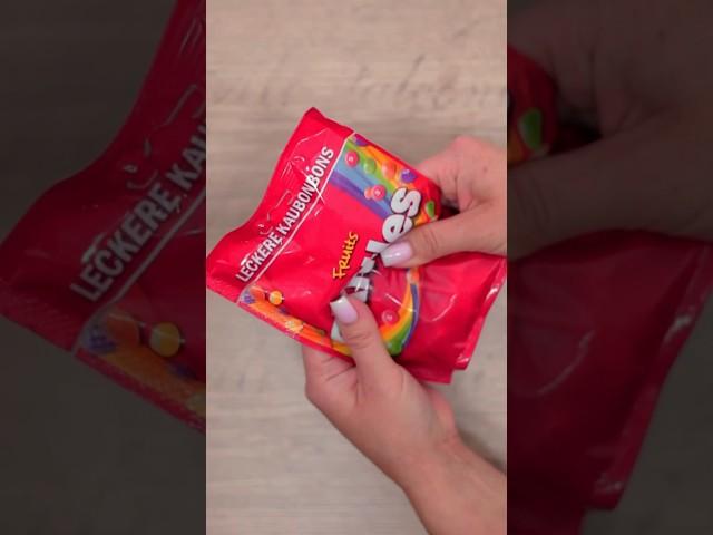 Filling platter with red #sweets #candy #reversed #shorts #asmr