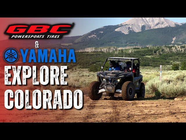 GBC Tires and Yamaha Explore Colorado with the GBC Terra Master UTV tires.