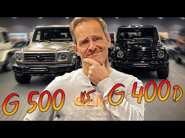 G 400d vs. G 500 V8? | Diesel oder Benziner  | Frage für nen Freund | Matthias Malmedie