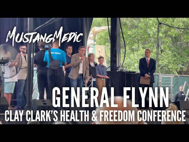 General Flynn Clay Clark’s Health & Freedom ConferenceTampa Florida MustangMedic Reporting