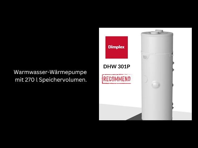 Warmwasser Wärmepumpe DHW 301P 270L R290  #brauchwasserwärmepumpe #boiler #Wärmepumpenboiler