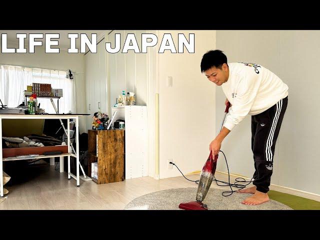 [Vlog] working Japanese man  I Did The Year-End Deep Clean!