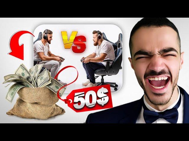 دوتا از فالوورام سر 50$ باید باهم بازی کنن!!!