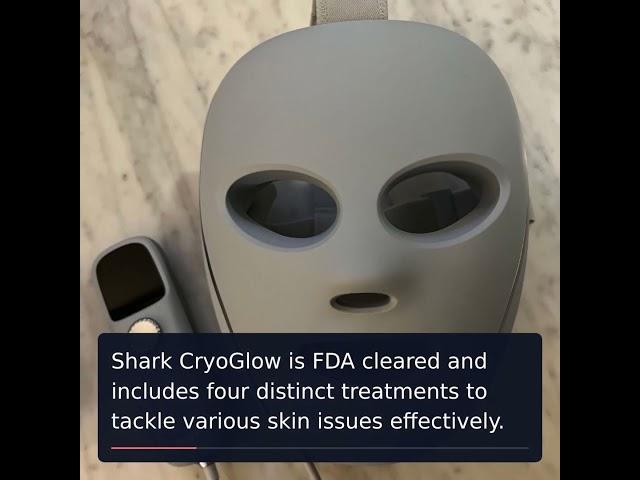 Unmasking the Shark CryoGlow: A Dive into LED Skin Care