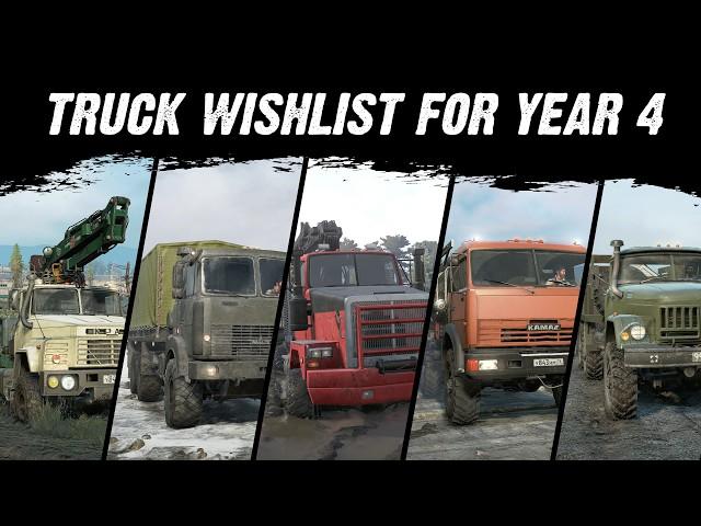 Top 10 Trucks from old games that we need in Snowrunner
