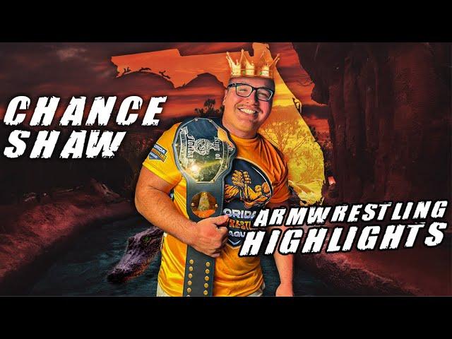 Chance Shaw Arm Wrestling Highlights