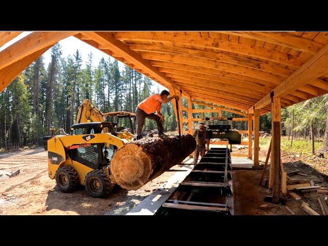 Maxing Out And Limitations Of HM130 Max // Woodland Mills Sawmill // Milling Board and Batten