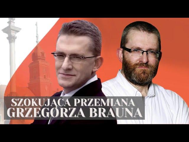 Były współpracownik mówi o szokującej przemianie Grzegorza Brauna