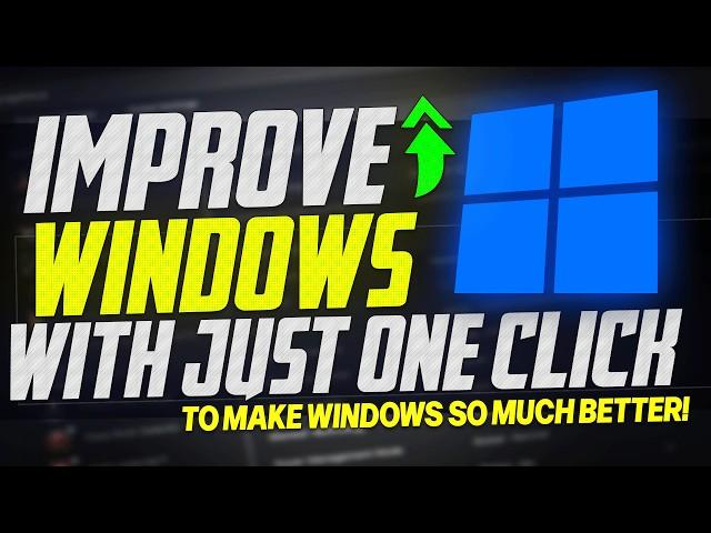 How to Make Windows BETTER with just ONE SETTING and EVERYONE should try it! (Windows Settings) 