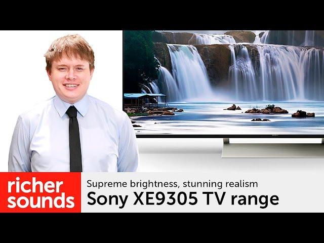 Sony XE9305 - 4K HDR Smart LED TV | Richer Sounds