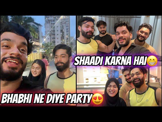 Bhabhi Ne Diye Party| Shaadi Karna| Zeeshan And Abresh
