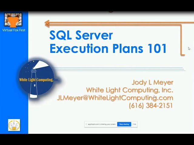 SQL Server Execution Plans 101