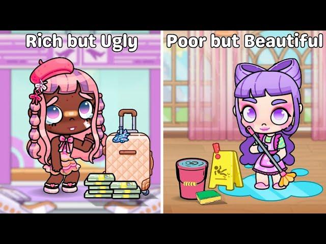 Rich but Ugly or Poor but Beautiful  | Avatar World Story | Toca Boca