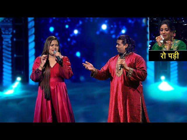 indian idol 15 | sneha shankar And priyanshu dutta की Singing | फूट-फूट कर रोने लगी Shreya Ghoshal