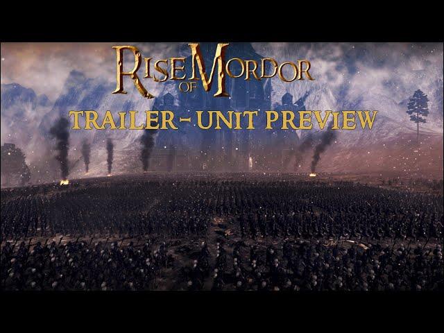 RISE OF MORDOR EREBOR TRAILER + CINEMATIC UNIT PREVIEW l ULTRA GRAPHICS