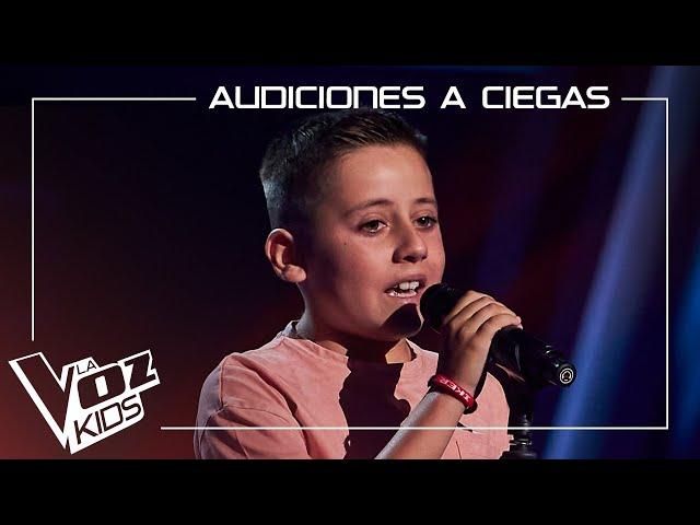 Iker González - "Con la miel en los labios" | Blind auditions | The Voice Kids Spain 2024