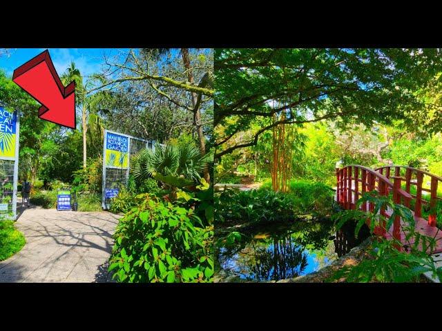 Miami Beach Botanical Garden Florida Tour