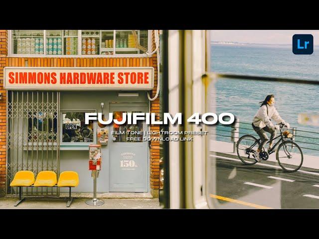 Fujifilm 400 Lightroom Preset | Free Lightroom Film Presets Free DNG