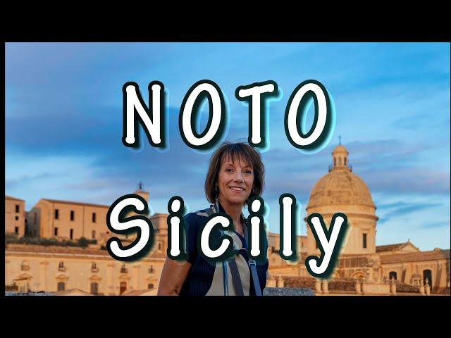 WHAT IS  NOTO, SICILY all ABOUT. ITALY in NOVEMBER