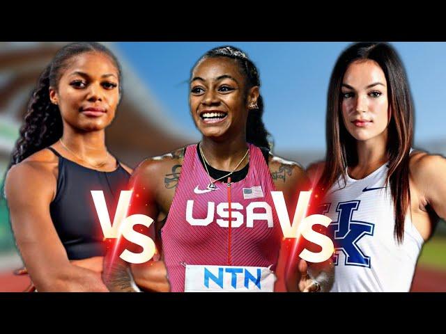 Abby Steiner vs Gabby Thomas vs Sha'carri Richardson Women's 200m | US Olympic Trials 2024