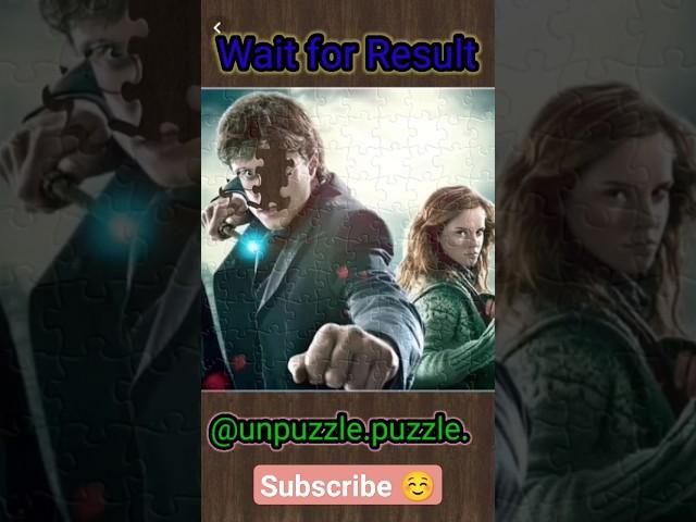 The Last PiecesHarry Potter Jigsaw Puzzle Oddly Satisfying #harrypotter #ytshorts #trending #puzzle