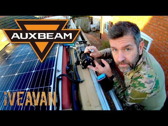 Iveco Daily LED Flood/Spot Light Install ))Auxbeam VS Competitor((