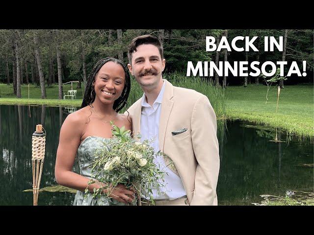 Back in Minnesota! Wedding & hanging with family!