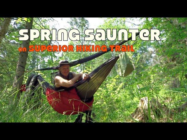Spring Saunter on Superior Hiking Trail