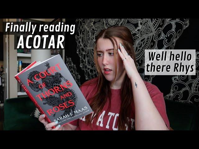 A Court of Thorns and Roses *READING VLOG*