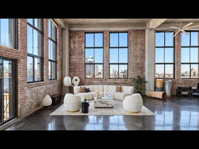 Touring a Japanese-Inspired NYC Loft with AMAZING VIEWS | 330 Wythe Ave, 6J | SERHANT. Tour