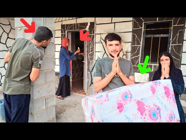 An amazing package! A gift from France that surprised Shahram and his family