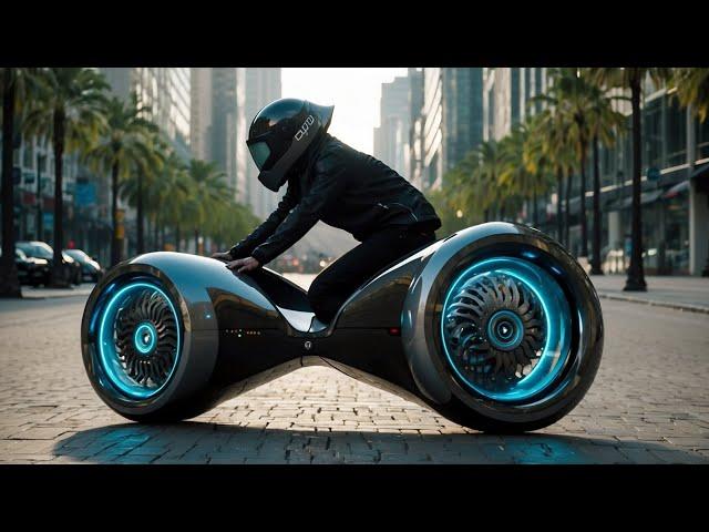 20 FUTURISTIC VEHICLES YOU WON'T BELIEVE EXIST